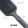 Kent AH9G Airhedz (Medium, Fine Pins) Paddle Detangler Hair Brush - Detangler Brush and Hair Brush for Thick Hair, Wet Brush and Detangle Brush, Hair Detangler for Thick Hair and Curly Hair Brush