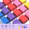 FANDAMEI Mini Nail Buffers and Files, 20 Count Mini Sponge Nail Buffer Block, 1PCS 100/180 Nail File and 1PCS 1000/4000 Nail Polishing Buffer. Professional Nail Buffer File Tools Kit for Nail Care