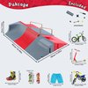 BROKIG 2024 Deck Finger Skateboard Park for Kids,DIY Mini Fingerboard Skatepark Training Finger Boards Toys Ramp Set Kit Boys Gift (HB-003)