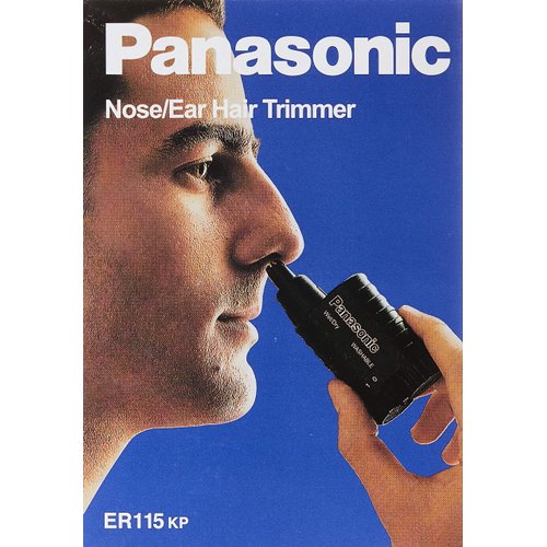 Panasonic ER115 Nose & Ear Hair Trimmer Wet/Dry Application