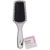 Diane Small Silver Cushion Paddle Brush, 7 Row, 12Count