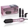 Cortex Beauty 4-in-1 Air Styler Brush - Hot Air Brush with Blow Dryer, Volumizer, Smoothing & Curling Attachments - Ionic & Ceramic Technology - 2 Heat Settings & Cool Shot (Blush Pink)