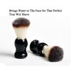 dgudgu Shaving Brush And Bowl Straight Razor Shaving Kit Shaving Bowl And Brush Set Shaving Brush Kit Shaving Cream Bowl Shaving Mug And Brush Set For Men Contain Cup,Brush,Razor Stand,Soap