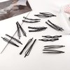 12Pcs Hair Clips Pins Black hair Clip for Women Girls DIY all hair types and all types Bobby Pins,Hair Accessories