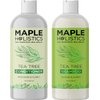 Tea Tree Shampoo and Conditioner Set - Sulfate Free Shampoo and Conditioner for Dry Damaged Hair and Scalp Care - Pure Tea Tree Oil Shampoo and Conditioner Set Dry Scalp Treatment for Women and Men