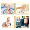 Hundredmore Suction Cup Spinner Toy for Baby 12-18Months, Bath Toys for Toddlers 1-3, Boys and Girls 1st Birthday Sensory Toys Gifts
