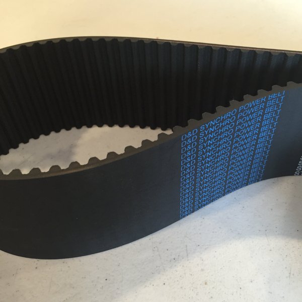D&D PowerDrive 1200-8M-62 Timing Belt, Rubber