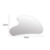 Stainless Steel Scraping Massage Tool Heart Shaped Facial Gua Sha Board Beauty Skin Care Massager for Face Body Spa