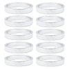 Origin8 Headset Spacers, 5mm x 1", Silver
