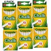 Crayola White Chalk 12 Ea (Pack of 7)