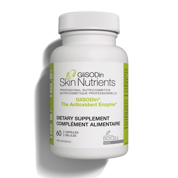 GliSODin Skin Nutrients The Antioxidant Enzyme – Protection Against Free Radical Damage - Reduces Oxidative Stress - 60 capsules – 1 Month Supply