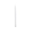 D'light Online White Taper Candles, 10 Inch Premium Quality Candles Hand-Dipped Tapered Candles, Dripless, Smokeless and Unwrapped Bulk Pack for Events - Set of 12 (10 Inch, White)