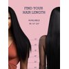 Human Hair Clip in Extensions Seamless Clip in Hair Extensions Human Hair Clip in Hair Extensions,Extensiones de Cabello Humano Yaki Straight 110g 16 inch Natural Black,100% Remy Human Hair Clip ins