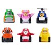 Paw Patrol: Air Rescue, 6-Piece Pup Squad Racers, Toy Cars Gift Set with Chase, Marshall, Skye, Rubble, Rocky & Zuma, Kids Toys for Boys & Girls 3+