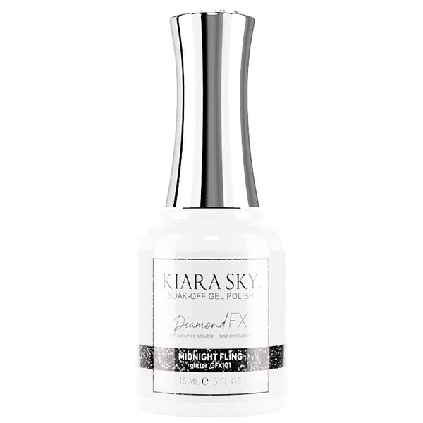 KIARA SKY Diamond FX Reflective Gel Polish 0.5 fl oz, Silver