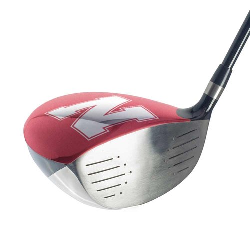 ParSkins Driver Skin - Premium Vinyl Golf Head Wrap with Precut Piece - Easy to Install - Knife-Less Tape Included - Made in USA - Right Hand - University of Nebraska®