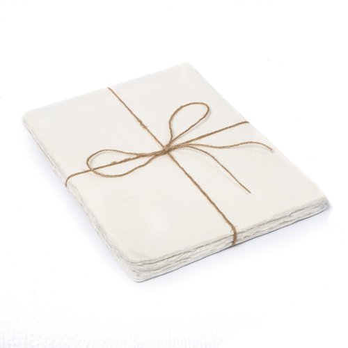 Watercolor Paper | Letter Sized Vintage Paper 8.5 x 11 Inches | 200 GSM Handmade Paper | 50 Sheets of Recycled Cotton Papers, Perfect for Any Medium, Blank Water Color Papers, Antique Paper