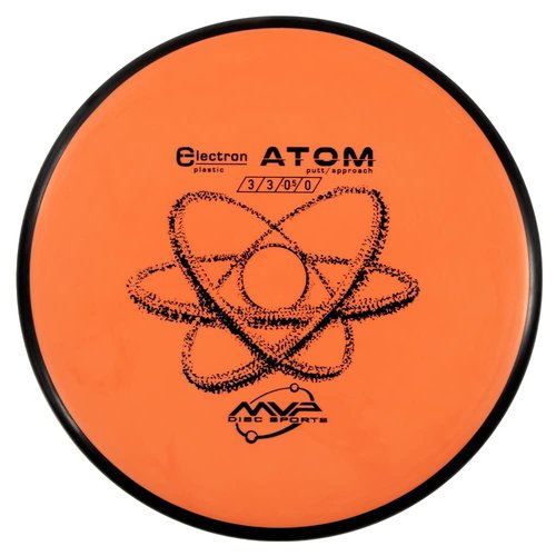 MVP Disc Sports Electron Atom (Medium) Disc Golf Putter (165-170g / Colors May Vary)