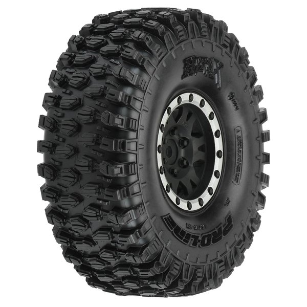 Pro-Line Racing 1/10 Hyrax G8 F/R 1.9" Crawler TRS Mounted 12mm Blk/Slvr Impulse (2), PRO1012813