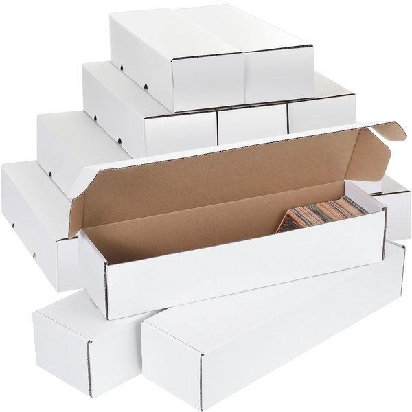 Yexiya 10 Pcs 800-Count Storage Box Card Holders for Trading Cards Sports Card Collector Box Trading Card Organizer for Trading Gaming Sports Cards Collecting
