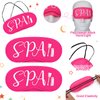 Eurzom 24 Pcs Spa Party Favors for Girls Spa Eye Masks for Kids Sleepover Party Supplies Spa Party Decorations Spa Birthday Party Supplies for Girls