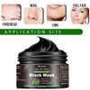 Peel Off Face Mask, Charcoal Peel Off Black Mask, Deep Cleansing Facial Mask, Facial Purifying and Clean Blackhead, for All Skin Types
