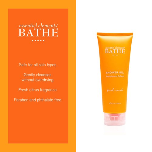 Gilchrist & Soames Bathe Shower Gel & Body Wash - 8oz - Zero Parabens, Sulfates, and Phthalates