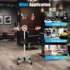 750W Infrared Hair Color Processor，5 Head Red Light Dryer Hair Drying Care 110V, Adjusting Height Styling Perming Dryer for Salon