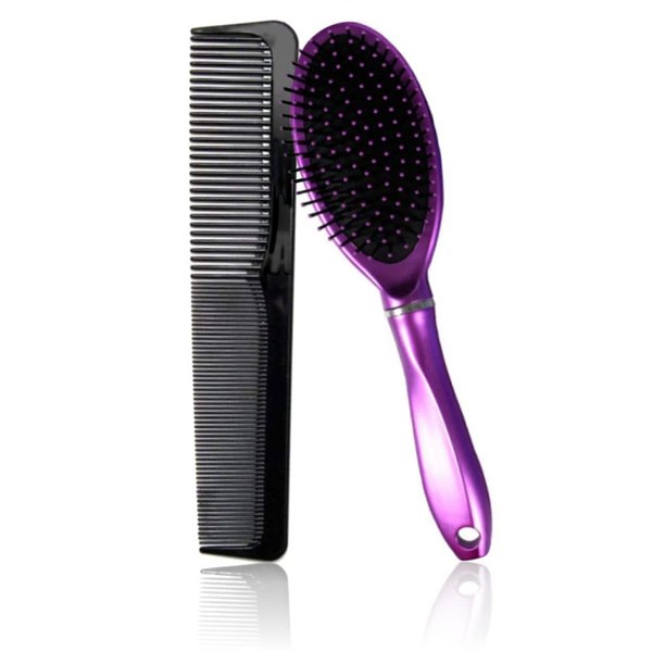 AC215 (1-paddle Brush, 1-dressing Comb) - Hair Care Accessory in AC-PINK