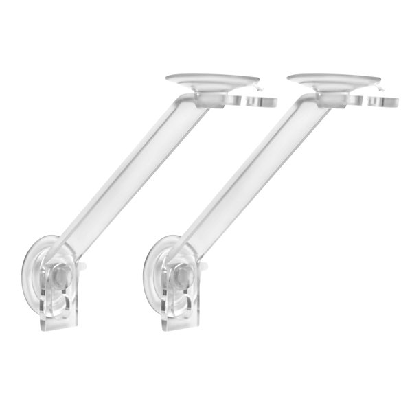 Window Garden Ledge Legs Suction Cup Window Shelf Support– Add an Additional 2.0 lbs. of Support per Leg. Use with Veg Ledge and Double Veg Ledge Plant Window Shelf (1 Pack)