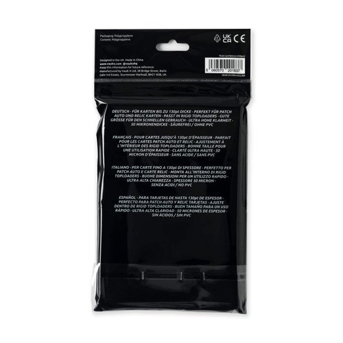 Vault X Thicker Card Sleeves for Deeper Cards - Premium Soft Sleeves for Cards up to 130pt Thick (200pcs)