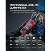 AstroAI Inrush Digital Clamp Meter Multimeter 1000A TRMS 6000 Counts, Amp Voltage Tester with VFD, LOZ Mode; Measures AC/DC Current Voltage Temperature Resistance Capacitance Frequency Continuity NCV