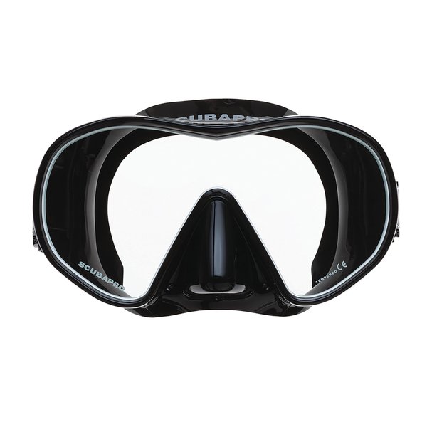 SCUBAPRO Solo Scuba Snorkeling Dive Mask, BK
