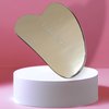 Vedazest Stainless Steel Gua Sha Facial Massage Tool, Reduce Puffiness, Lift Skin