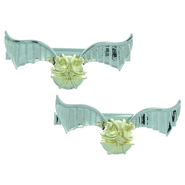 Harry Potter Quidditch Golden Snitch Hair Clips Accessories