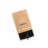 Improved -Biodegradable Activated Charcoal Floss Picks with Organic Peppermint Oil, Plastic Free. Zero Waste - 50 Unit