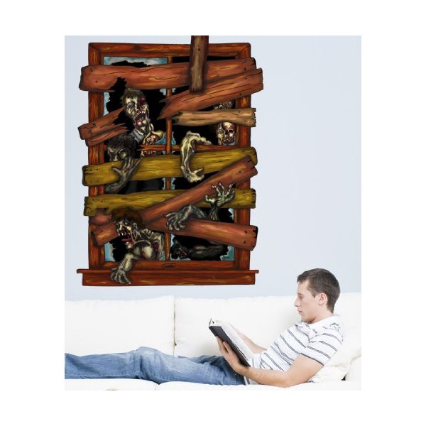 Printed Graphic Wall Decal Sticker Zombie Apocalypse JH151