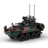 CubiMythx LAV-25 Infantry Fighting Vehicle Building Blocks and Construction Toy, Collectible Military-Themed Model to Build and Display, Great Gift for Military Fans (476PCS)