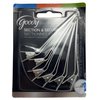 Goody Aluminum Sectioning Clips, Silver 6 ea