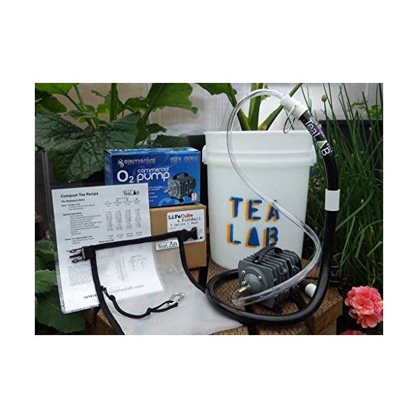 Complete Compost Tea Brewer Kit : 5 Gallon : Bubbles Other Brewers Out of The Water