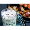 FALKSALT | Wild Garlic Salt Flakes 2.47oz. | Gourmet Finishing Sea Salt Flakes | Handcrafted, Kosher, Gourmet Flavored Salt