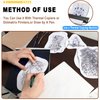 Tattoo Practice Skins with Transfer Paper, 15PCS Tattoo Fake Skin and Stencil Paper Kit Includes 5PCS Tattoo Practice Skin and 10PCS Tattoo Transfer Paper