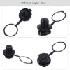 2Pcs Inflatable Boat Valve, Inflatable Boat Spiral Air Plug, Air Mattress Kayak Raft Plug Replacement Screw Air Valve Boston Valve for Rubber Dinghy Pool Airbeds