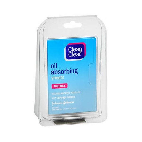 Clean & Clear Clean & Clear Oil Absorbing Sheets, 50 each (Pack of 4)