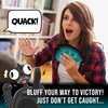 Chicken Challengers Quack Heads Card Game The 4D Rock Paper Scissors Bluffing Party Game | Competitive and Fun for Adults & Teens, 2-6 Players, Ages 13+, Perfect for Party and Family Game Nights