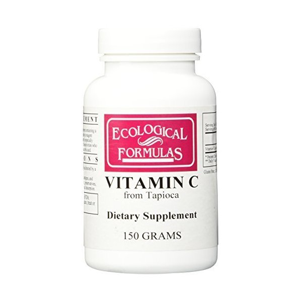Ecological Formulas - Vitamin C from Tapioca 150 gms [Health and Beauty] by Ecological Formulas