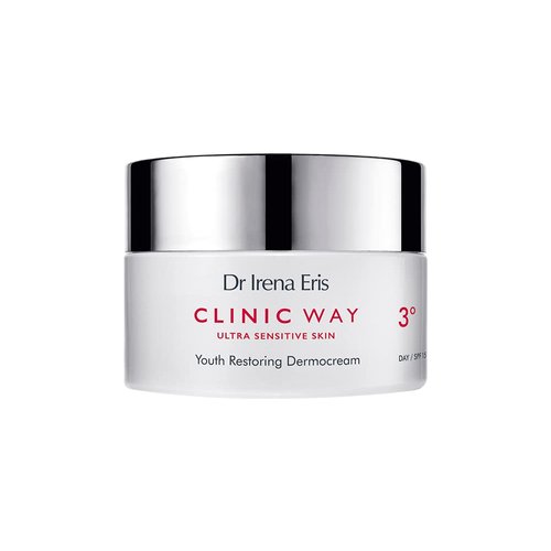 Dr Irena Eris Clinic Way 3° Rejuvenating and Brightening Day Cream SPF 15 (Phytohormonal Rejuvenation, Anti-Wrinkle Dermocream) 1.7 oz