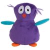 ZOOBILEE 32014 Plush Owl Dog Toy,Purple