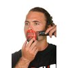 RevoGoatee Goatee Shaving Template - Shaping & Edge-up Tool for Goatee Trimming, Lineup - Grooming Kit for Men - One Size Fits All - Self Cut Guide - Use w/Beard Trimmer or Clipper - Barber Supplies