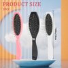 3 Pcs Wig Brush for Synthetic Wigs and Human Hair Stainless Steel Wig Wire Detangling Brushes Portable Wet Comb Professional Synthetic Hair Brush Hair Extension Brushes for Women